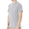 thumbnail image 6 of Hanes Workwear Pocket T-Shirt, X-Temp Cooling, Men’s Basic Work Tee, Light Steel, S, 6 of 6