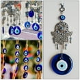 thumbnail image 7 of Uxcell Evil Eye Beads, 110 Pcs 6mm Flat Round Evil Eye Charm, Blue, 7 of 7
