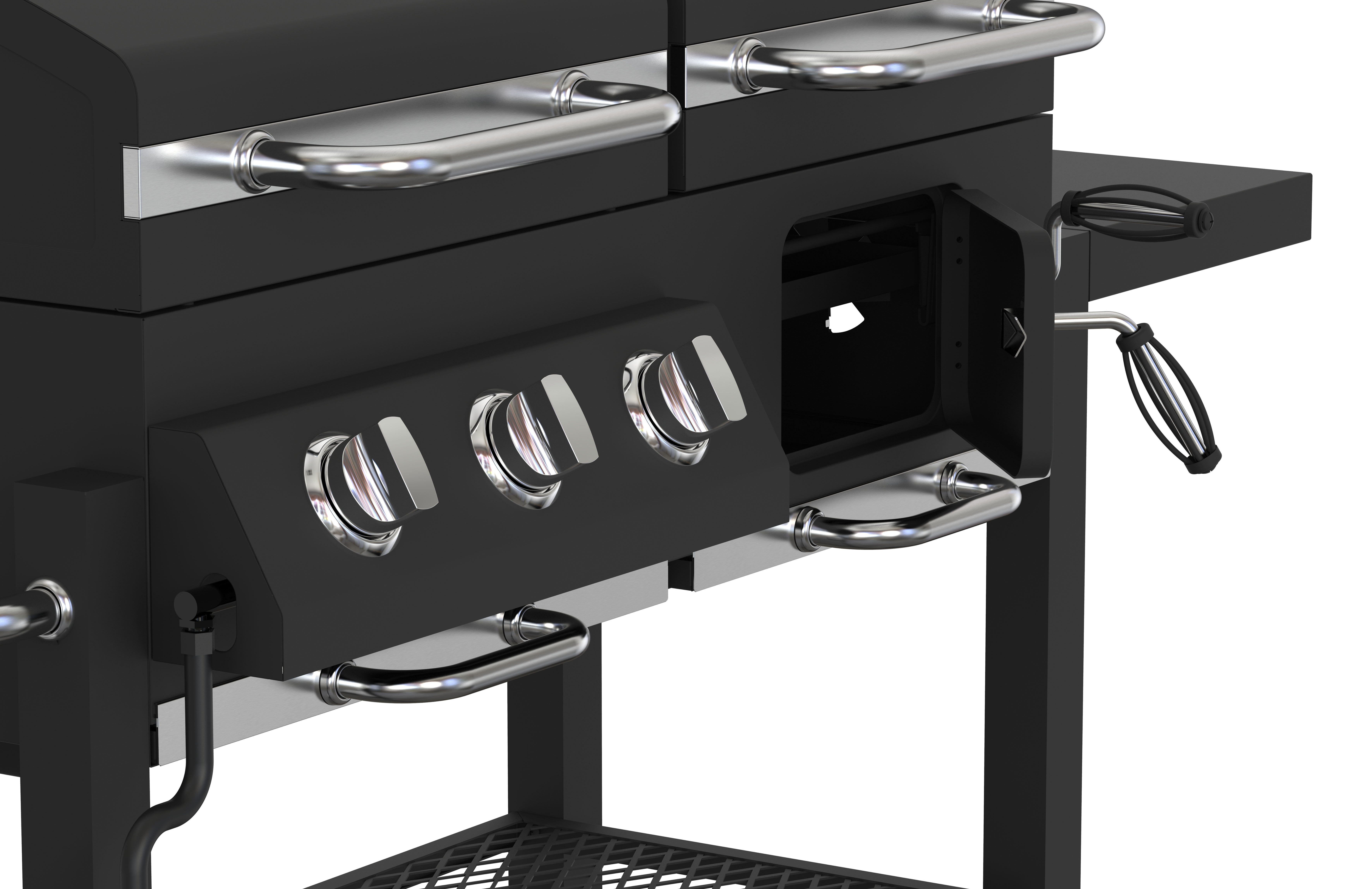 Expert Grill 3 Burner Gas and Charcoal Combo Grill - image 5 of 12