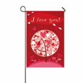 thumbnail image 1 of Bandera de jardín ABPHQTO I Love You San Valentín 30x45 cm, 1 of 1
