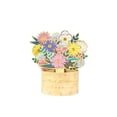 thumbnail image 1 of HONGLIN 3D Bronzing Bouquet Paper Carving Greeting Card, Handmade Mother'S Day Blessing Message Card (D), 1 of 3