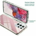 thumbnail image 6 of Dteck Case For Samsung Galaxy S21 Ultra 6.8-inch,Hybrid PC Back Case+Front Cover and TPU Full Body Protective Cover Transparent Gel Case Shockproof Anti-Scratch Phone Cover,Clear, 6 of 9