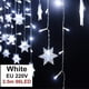 thumbnail image 1 of Cortina de luces Led, adornos navideños para el hogar, luces de carámbano de copo de nieve, decoración navideña, Año Nuevo 2022, 1 of 4