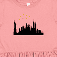 thumbnail image 4 of Inktastic New York Skyline Girls Toddler Dress, 4 of 5