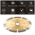 thumbnail image 5 of 6" Diamond Saw Blade Dry or Wet for Concrete Stone granite Brick Masonry, 5 of 8