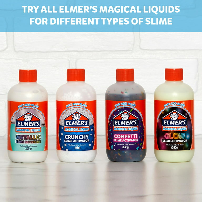 Elmer's Magical Liquid Activator Solution, 8.75 fl. oz. Bottle - Great for  Making Slime 