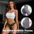 thumbnail image 4 of Thongs for Women - Majestic Butterfly Sunset No Show Seamless Womens Thongs Underwear, Breathable G String Thongs for Women, Ladies Stretch Low Rise Thong Bikini Panties Briefs, 4 of 5