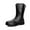 Black, variant on AUXDIQ Wellington Boots Women Mid-calf Wellies Waterproof Rain Boots Outdoor Garden Shoes
