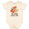 thumbnail image 3 of Inktastic My Nani Loves Me Cute Fox Boys or Girls Baby Bodysuit, 3 of 5