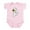 Petal Pink, variant on CafePress - Sunny Manatee Body Suit - Baby Light Bodysuit, Size Newborn - 24 Months