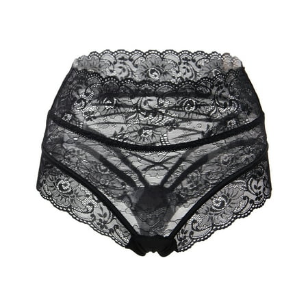 

Bessbest New Intimates Waist High Thong Lace Underwear Size Lace Panties Women S Plus