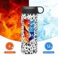 thumbnail image 6 of Uemuo Black Footprints Print 18oz Sports Insulated Kettle, Water Bottle, Outdoor Sports Bottle, Insulated Hydration Bottle with Handle & Flip Straw, 6 of 8