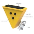 thumbnail image 2 of Luz de Advertencia Solar: Luz LED de Seguridad Intermitente con Energía Solar, Resistente Al Agua para Construcción, Entrada de Vehículos y Baliza ., 2 of 5