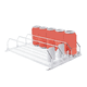 thumbnail image 2 of Organizador de bebidas para refrigerador, color blanco, con deslizador automático, dispensador de refrescos para refrigerador, capacidad para hasta 15 latas, 2 of 7