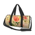 thumbnail image 1 of Fotbe Vintage Bird Bolsa Deportiva de Lona Plegable con Estampado, Bolsa de Gimnasio con Bolsillo Seco/Húmedo, Bolsa de Viaje Ultraligera de Gran Capacidad, 1 of 6
