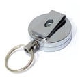 thumbnail image 4 of Belt Key Holder Clip Practical Keychain Men Retractable Carabiner Heavy Duty Leash Ring, 4 of 4