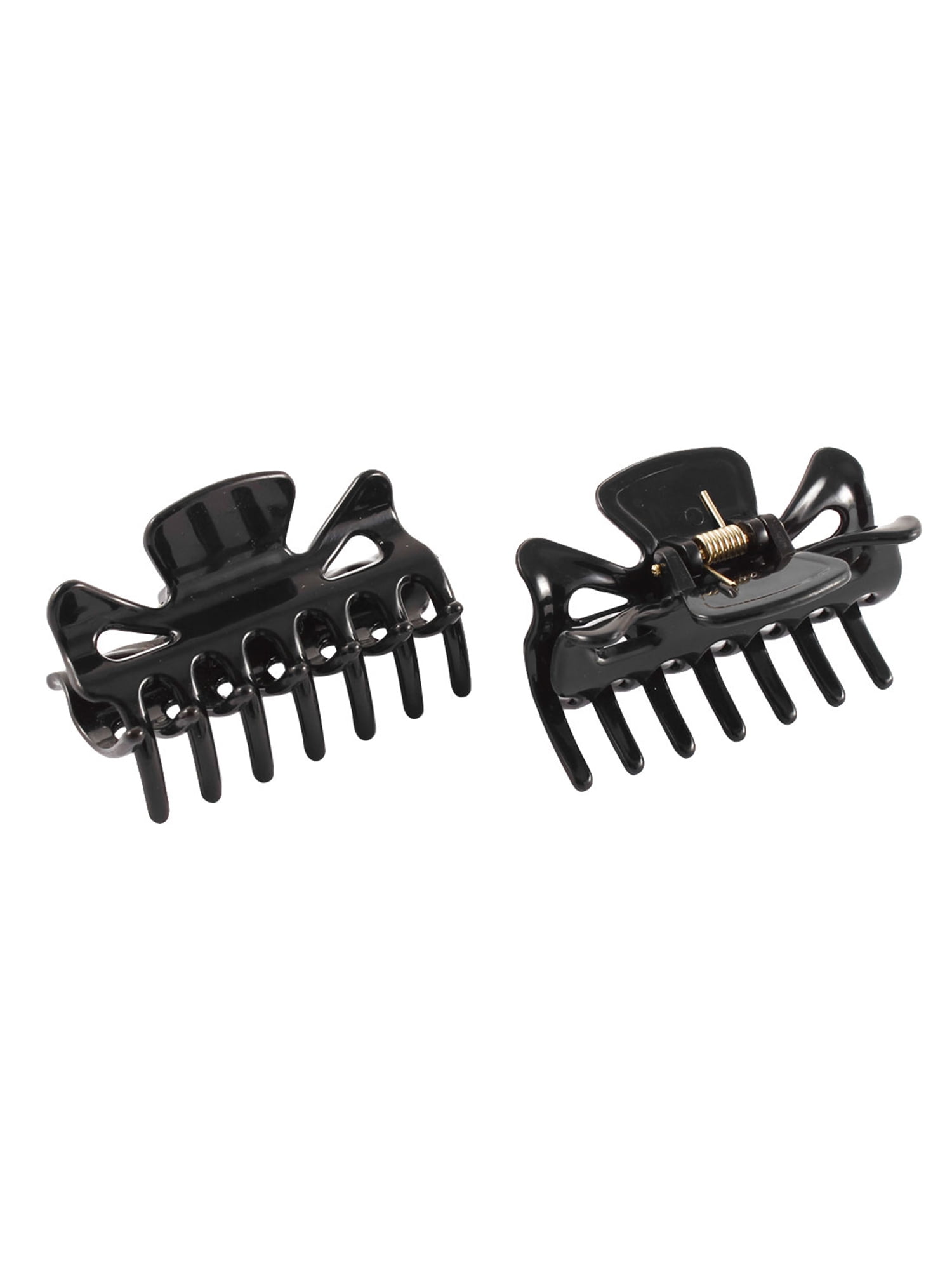 Lady Plastic 14 Teeth Spring Loaded Hair Jaw Claw Clip Lady Plastic 14 Teeth Spring Loaded Hair Jaw Claw Clip