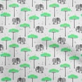 thumbnail image 1 of oneOoneViscoseJerseySeaGreenFabricKidsAnimalCraftProjectsDecorFabricPrintedByTheYard60InchWide, 1 of 4