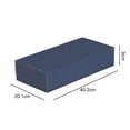 thumbnail image 4 of Estuche grande para tarjetas, soporte para juegos de cartas, organizador, estuche para para juegos, tarjetas de juego de béisbol, billetes, tarjetas de negocios Azul Macarena Estuche de almacenamiento de tarjetas, 4 of 5