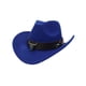 thumbnail image 5 of Minnieouse Sombrero formal de estilo étnico único, transpirable y ligero, sombrero de vaquero occidental de cachemira Sombreros vino rojo, 5 of 6