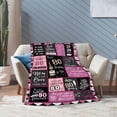 thumbnail image 4 of 80th Birthday Gifts for Women, Happy 80th Birthday Blanket 1943, 80th Birthday Decorations Women Throw Blanket 50"x60", Turning 80 Years Old Gifts Flannel Blanket for Mom Sister Friends, 4 of 6