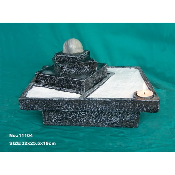 Zen Garden Water Fountain with Ball