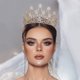 thumbnail image 2 of Zircon Hair Jewelry CZ Party Headpieces para mujer, lujo Cubic Zirconia Wedding Bridal Tall Tiara and Crown ShuxiuWang 1327537025405, 2 of 5