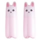 thumbnail image 1 of ColoMX 2pcs 70ml Cat Pattern Portable Cosmetic Liquid Dispensing Spray Bottle Botella de subenvasado recargable Fine Mist Sprayer Set (Rosa), 1 of 7