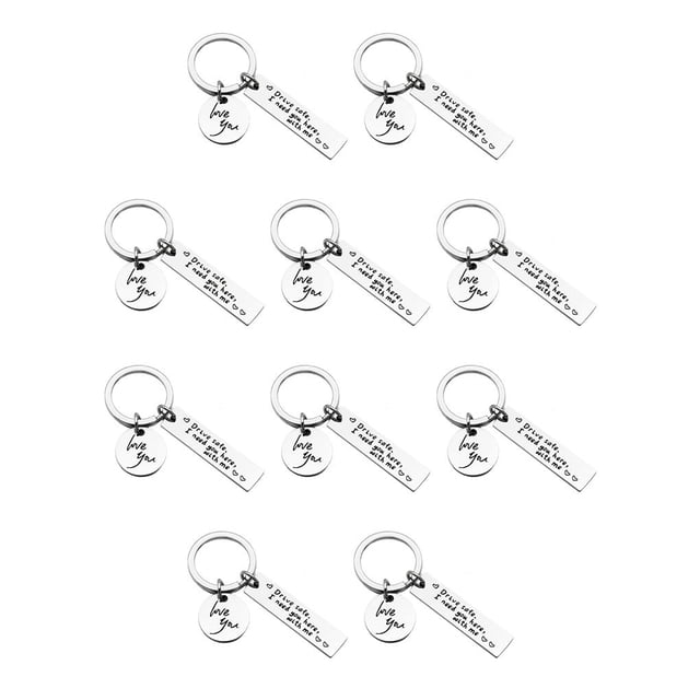 Riwesomey Keychain Couple Gifts Art Crafts Hanging I Need Design Me You Key-ring Here Pendants With for Boyfriends Husband Father Supplies Type1 NO1