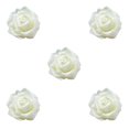 thumbnail image 1 of Bewildely 50 piezas de flores biónicas artificiales, rosas de simulación de espuma PE, arreglos florales falsos, decoraciones, regalos de boda Type2 NO2 Bewildely CBP280447, 1 of 6