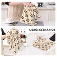 thumbnail image 3 of Sikiie Sloth Yoga Waffle Weave Kitchen Dish Cloth,Super Absorbent Kitchen Dish Towels 16*26 Inches for Dish Rags Washing Dishes, Drying Dishes, 3 of 7