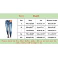thumbnail image 5 of Vedolay Womens for Trousers Womens 2023 High Waisted Wide Leg Flare Denim Pants,Blue L, 5 of 5