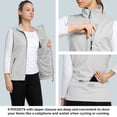 thumbnail image 4 of Chaleco para correr para mujer, ligero, resistente al viento, de 33.000 pies, con bolsillos, 4 of 7