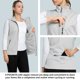 thumbnail image 4 of Chaleco para correr para mujer, ligero, resistente al viento, de 33.000 pies, con bolsillos, 4 of 7