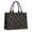 Pink Dinosaurs Cosmic, variant on Large Capacity Tote Bag,Pink Dinosaur and Rainbow Pattern Handbag Fashion Luxury Tote Bag,15.7"x13"x 5.1" Inches,Laptop Compatible
