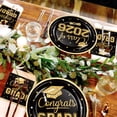 thumbnail image 2 of 2026 Graduation Party Supplies Tableware Set - 200 Pcs Black Gold Graduation Plates and Napkins Class of 2026 Disposable Dinnerware for College High School Congrats Graduation Party favors, Serve 50, 2 of 7