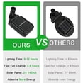 thumbnail image 3 of Firefly Lawn Lamp 2 Modos 6LED Solar Ground Plug Light 600mAh (Warm Light 1pc) Likrtyny Para estrenar, 3 of 9