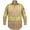 Khaki, variant on Flame Resistant High Visibility Hi Vis FR Shirt - 100% C - 7 oz (X-Large, Light Grey)