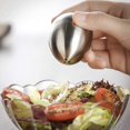 thumbnail image 4 of 2 Pieces Stainless Steel Pepper Shaker Egg Shaped Salt Shaker Set Kitchen Tool, 4 of 5