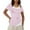 Light Pink, variant on Tops for Women Trendy Long Sleeved Tops Ladies Long Sleeve Sheer Top Short Sleeve Tunics for Women And Blouses Fall Womens 3/ 4 Tee Shirts under X Dressy Casual Womens Clothes Blouses Light Pink L