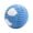 Cloud and Sky, variant on Handmade Crochet Footbag, USA Letter Stuffed Bean Bag with Red White Blue Patriotic Design, 2.4in, 1pc