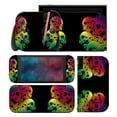 thumbnail image 3 of KIPLINK Skull Design Vinyl Decal Skin Set for Nintendo Switch - Full Console & Joy-Con Controller Sticker Kit, Anti-Scratch & Waterproof, Multiple Designs, 3 of 13