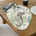 thumbnail image 2 of Set De Table Rond En Pvc (Lapin Dans Les Prés) - Lot De 12, 2 of 4