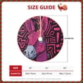 thumbnail image 2 of Fotbe ink Donkey Pop Art Pattern Christmas Tree Skirt, Tree Skirts Plush Christmas Decorations, Christmas Tree Skirts Xmas Decorations Holiday Party Decor-30", 2 of 6