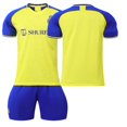thumbnail image 3 of 2223 Liga Saudita Riyadh Victory Home C Ronaldo No. 7 Traje de camiseta de fútbol Jersey amarillo Número impreso con calcetines, 3 of 5