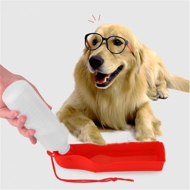 250ML Outdoor Portable Pet Dog Water Bottles Foldable Tank