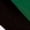 Green/Black, variant on Chassé Womens' Contender Shell Top - Adult Sized Cheerleading Uniform Shirt NVY/SIL AM
