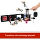 thumbnail image 3 of Playset Mattel WWE Knuckle Crunchers con figura de acción The Rock, 3 of 6