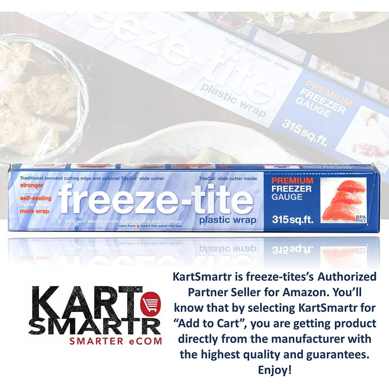 Plastic online freezer wrap