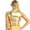 Gold, variant on MSemis Women's Shiny Metallic Faux Leather Sleeveless Mock Neck Turtleneck Tank Tops Vest